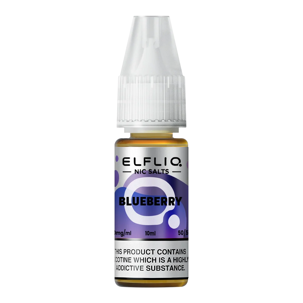 Elf Bar ElfLiq Blueberry Nic Salt Vape Juice