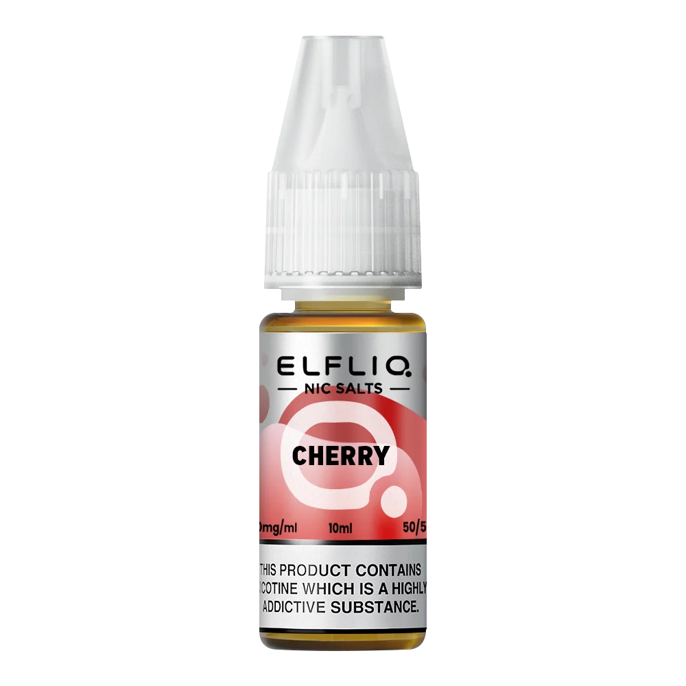 Elf Bar ElfLiq Cherry Nic Salt Vape Juice 10ml