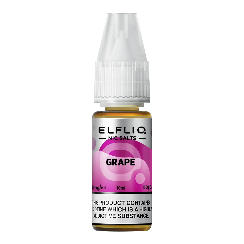 Elf Bar ElfLiq Grape Nic Salt Vape Juice