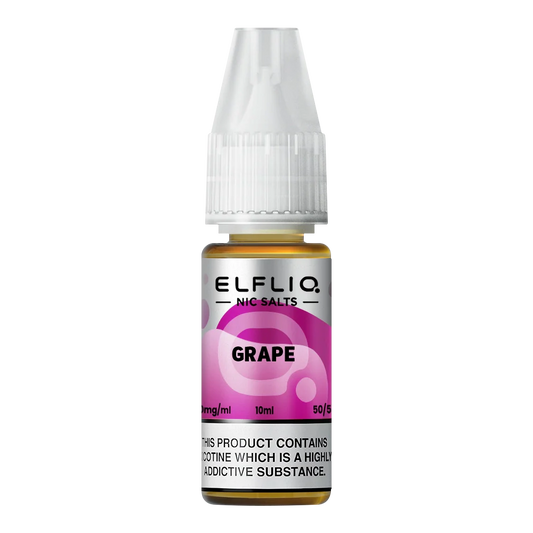 Elf Bar ElfLiq Grape Nic Salt Vape Juice