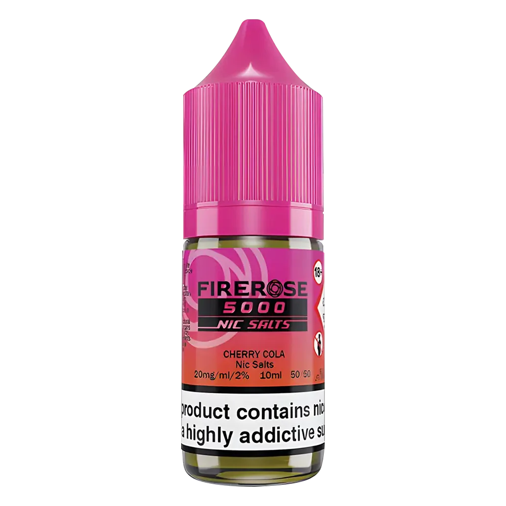 Cherry Cola Elux Firerose 5000 Nic Salt Vape Juice