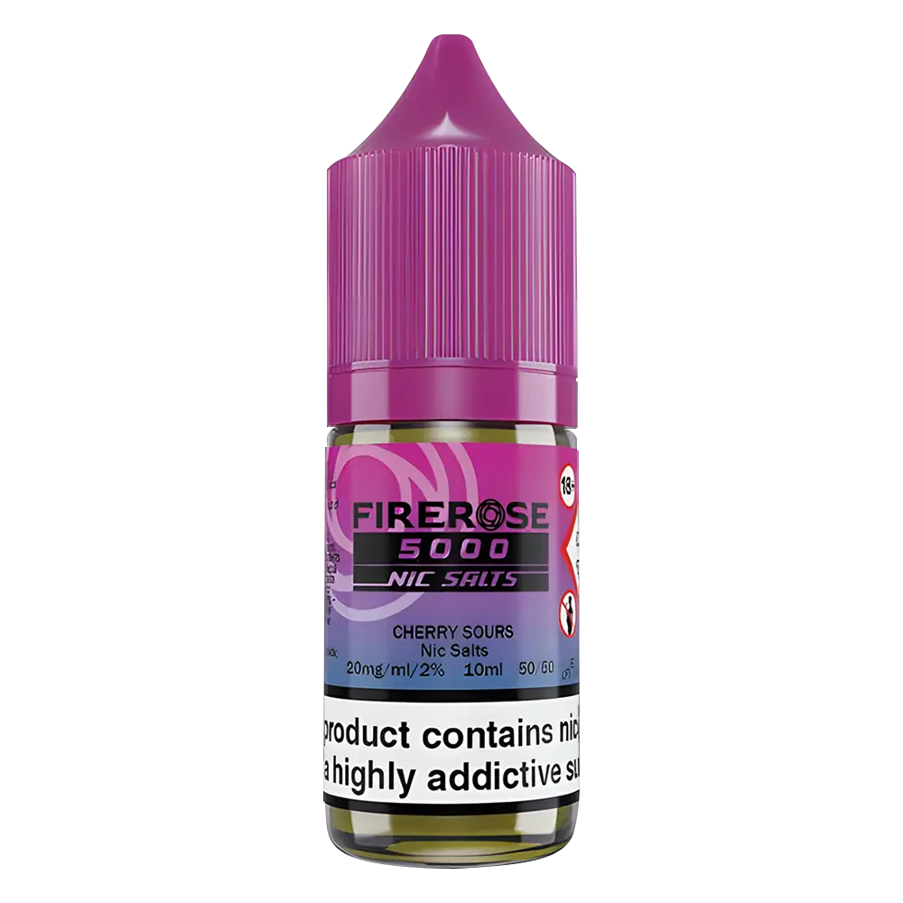 Cherry Sours Elux Firerose 5000 Nic Salt Vape Juice