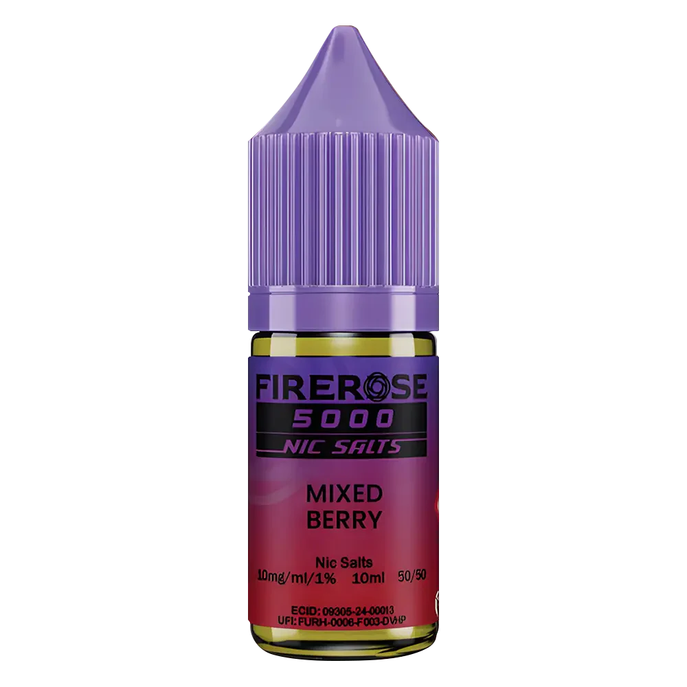 Mixed Berry Elux Firerose 5000 Nic Salt Vape Juice