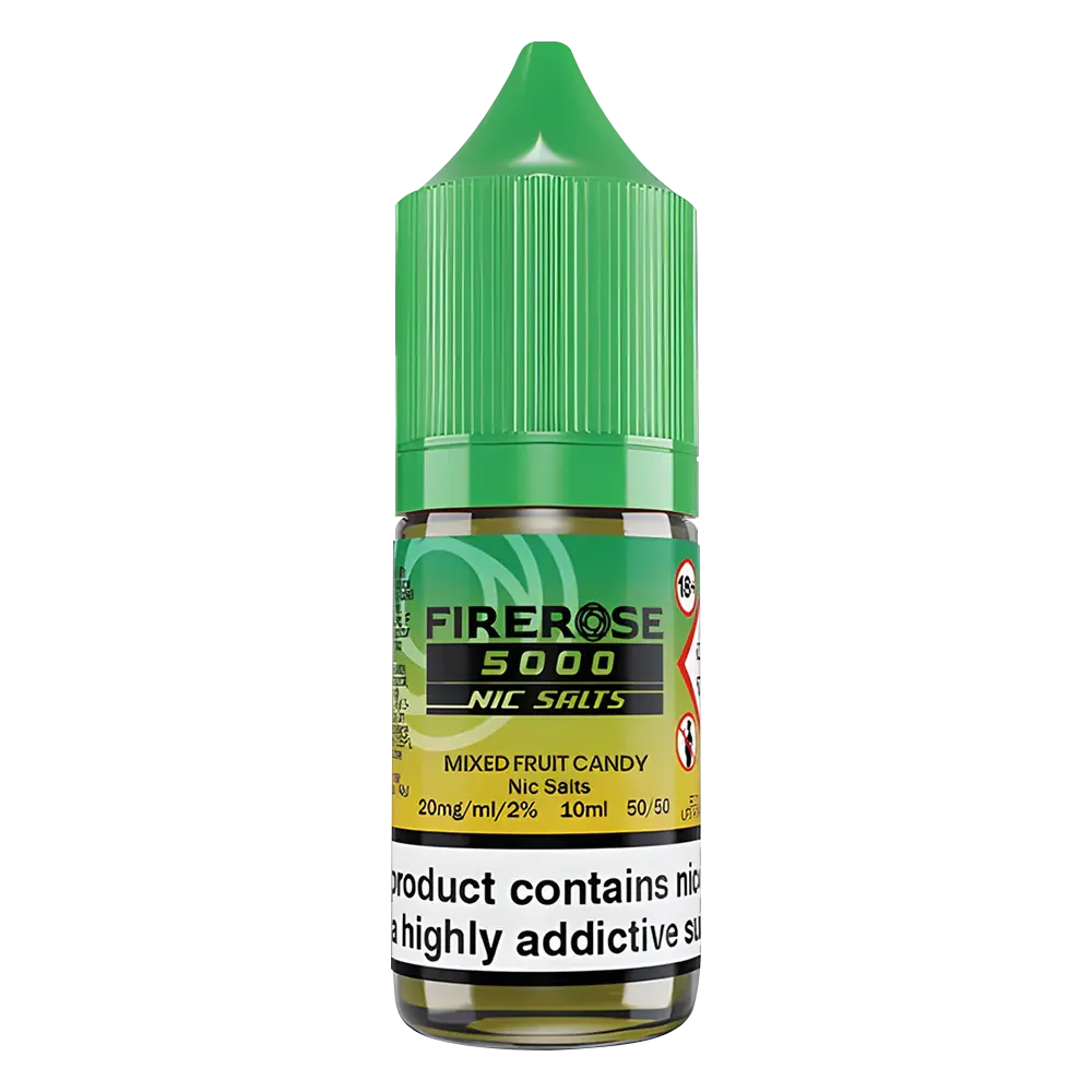 Mixed Fruit Candy Elux Firerose 5000 Nic Salt Vape Juice