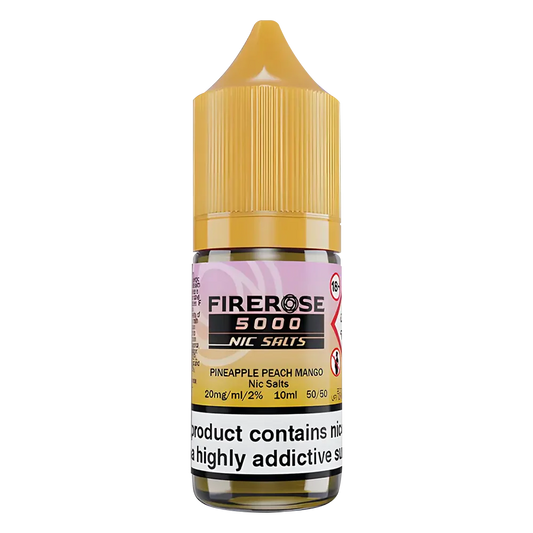Pineapple Peach Mango Elux Firerose 5000 Nic Salt Vape Juice