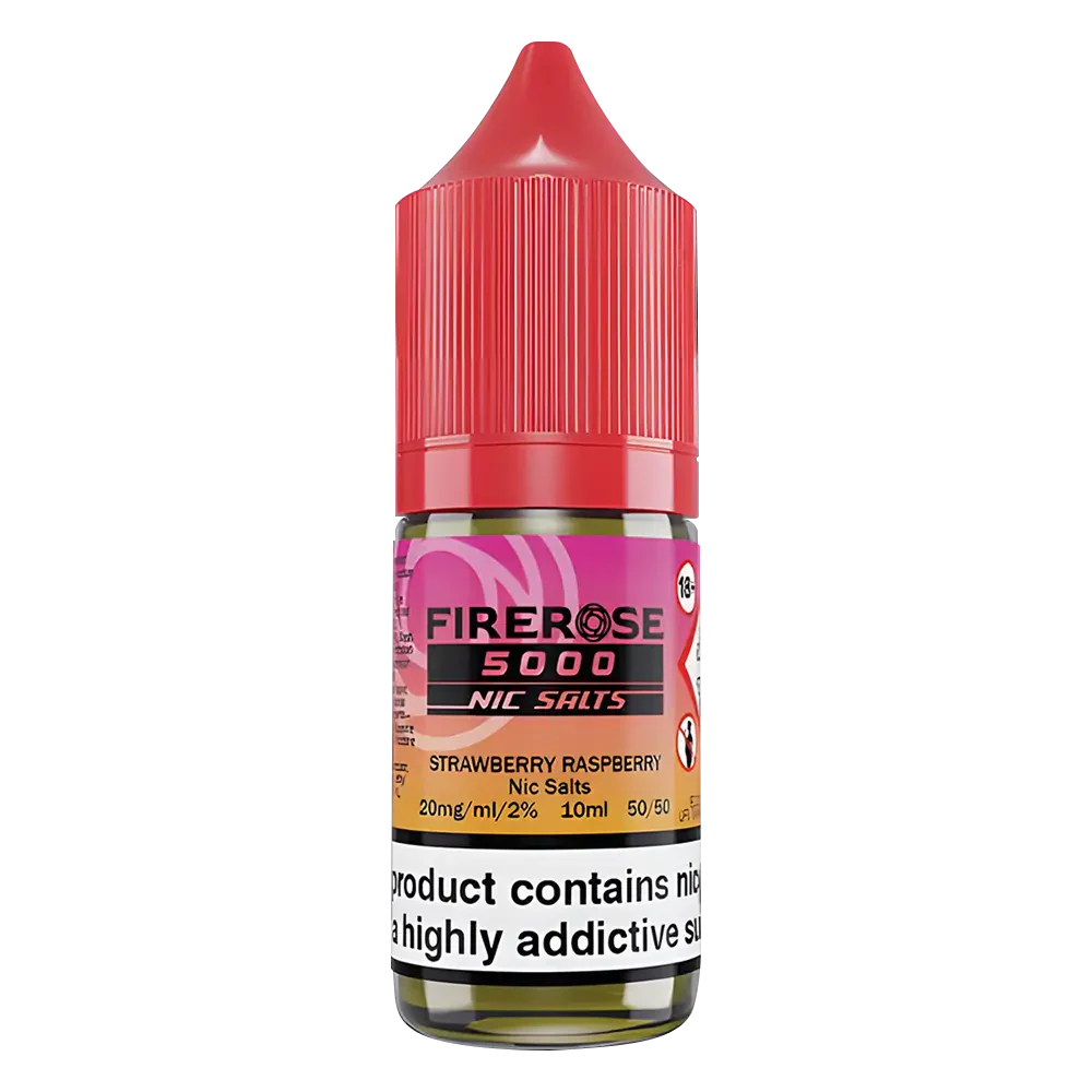 Strawberry Raspberry Elux Firerose 5000 Nic Salt Vape Juice