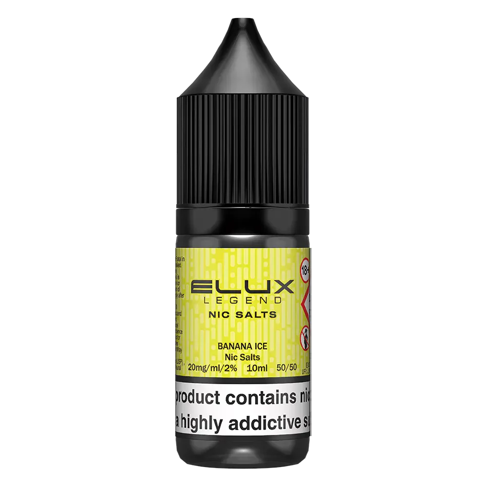 Banana Ice Elux Legend Nic Salt Vape Juice