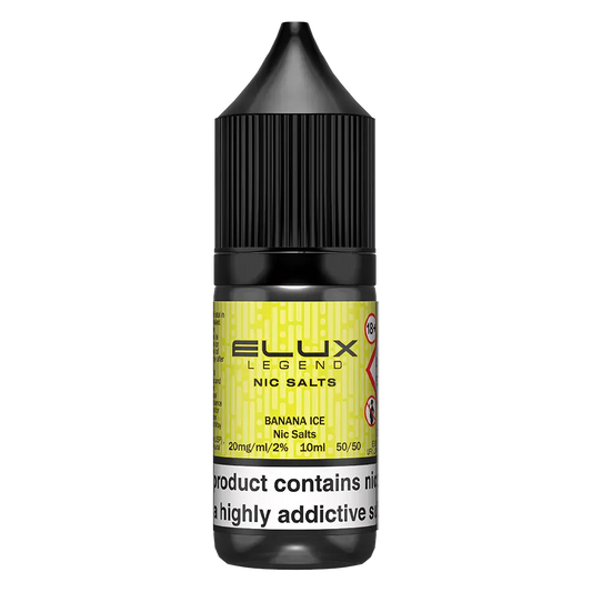 Banana Ice Elux Legend Nic Salt Vape Juice