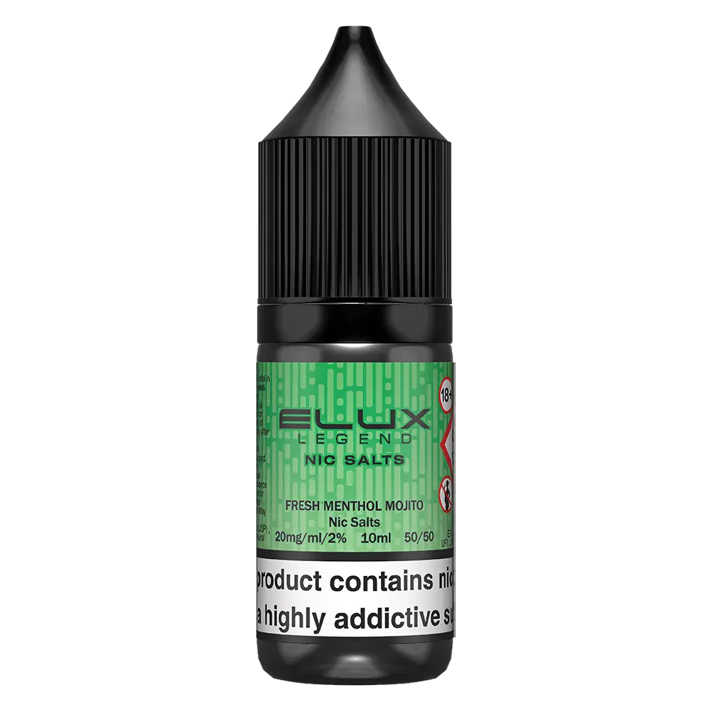 Fresh Menthol Mojito Elux Legend Nic Salt Vape Juice