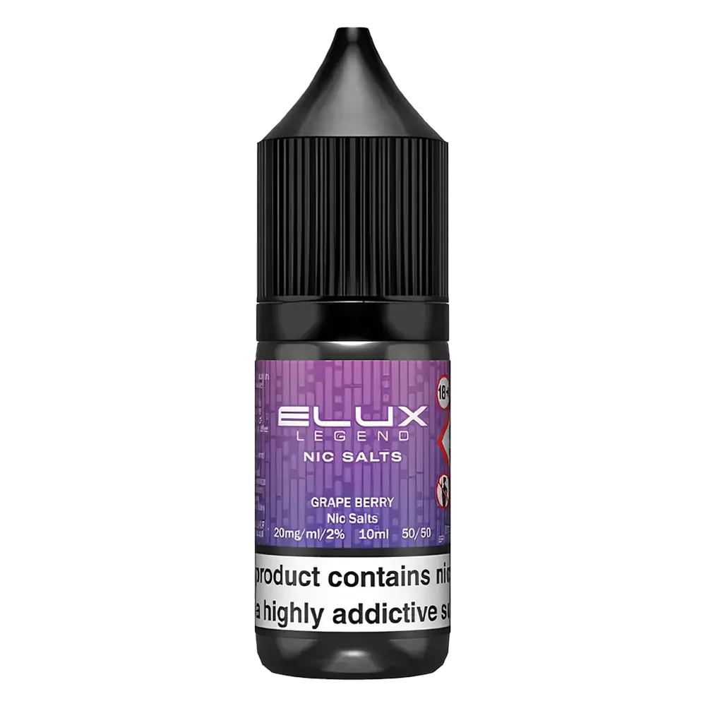 Grape Elux Legend Nic Salt Vape Juice