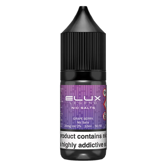 Grape Berry Elux Legend Nic Salt Vape Juice