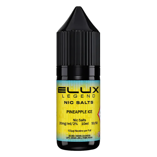 Pineapple Ice Elux Legend Nic Salt Vape Juice