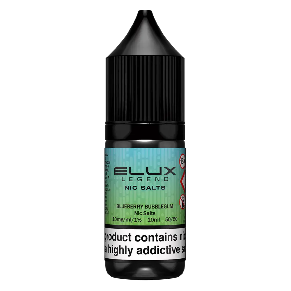 Blueberry Bubblegum Elux Legend Nic Salt Vape Juice