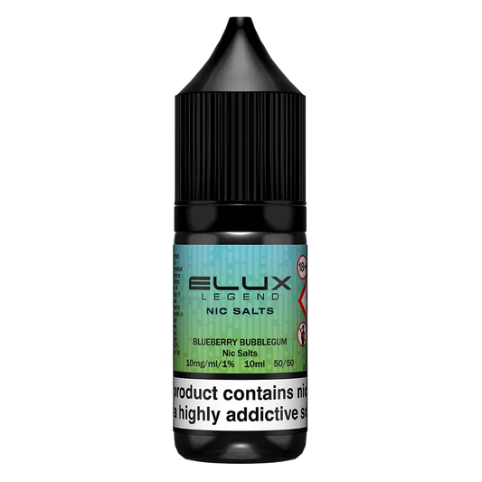 Blueberry Bubblegum Elux Legend Nic Salt Vape Juice