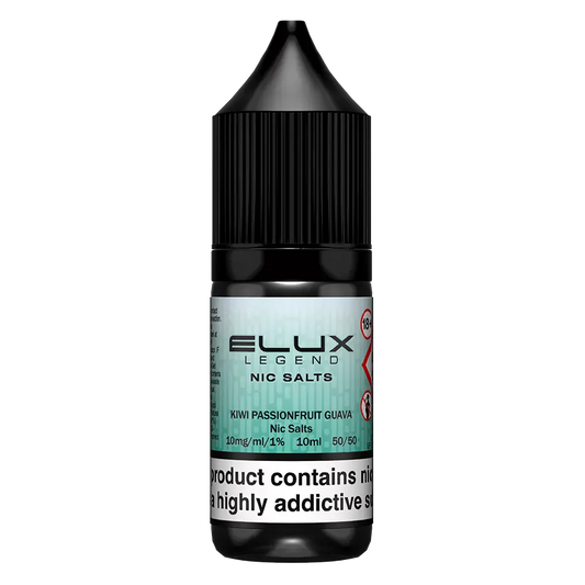 Kiwi Passionfruit Guava Elux Legend Nic Salt Vape Juice