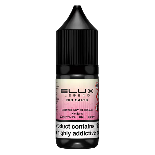 Strawberry Ice Cream Elux Legend Nic Salt Vape Juice