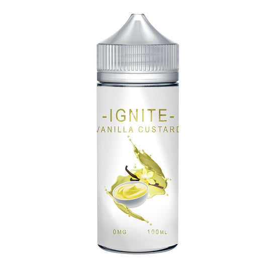 ignite Vanilla Custard 100ml E-Liquid