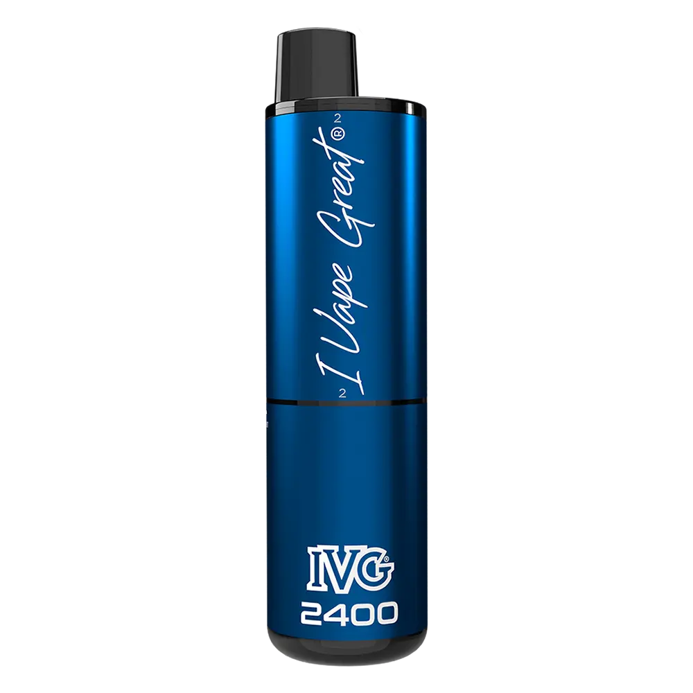 IVG 2400 Blue Raspberry Ice Disposable Vape