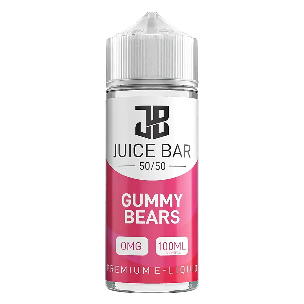 Juice Bar Gummy Bears 100ml Shortfill E-Liquid