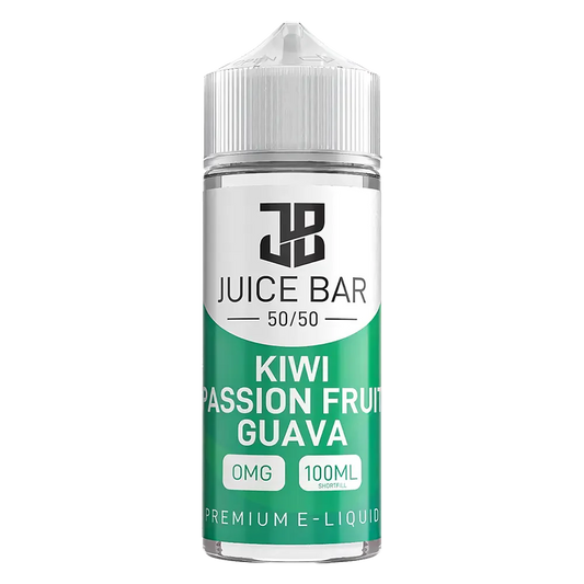 Juice Bar Kiwi Passion Fruit Guava 100ml Shortfill E-Liquid