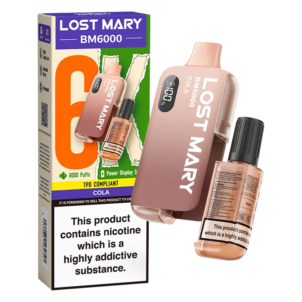 Lost Mary BM6000 Cola Disposable Vape