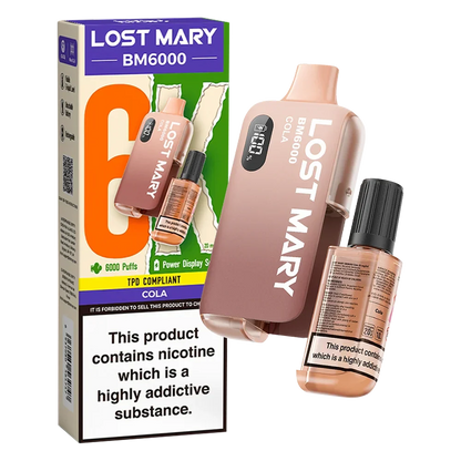 Lost Mary BM6000 Cola Disposable Vape