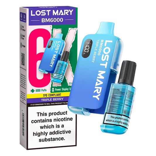 Lost Mary BM6000 Triple Berry Disposable Vape