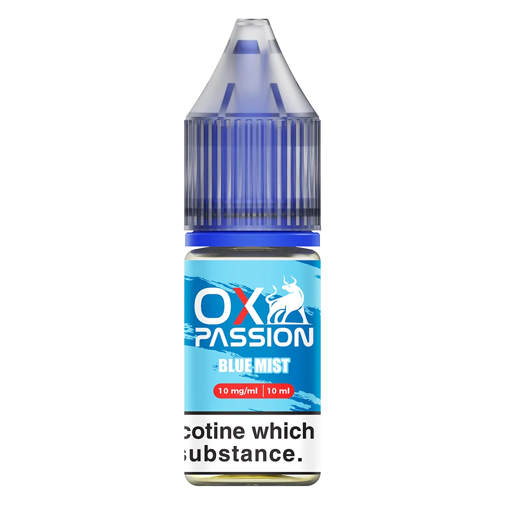 Ox Passion Blue Mist Nic Salt E-Liquid by OXVA