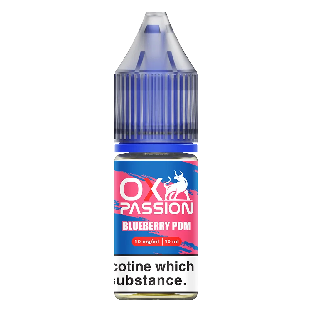 Ox Passion Blueberry Pom Nic Salt E-Liquid by OXVA