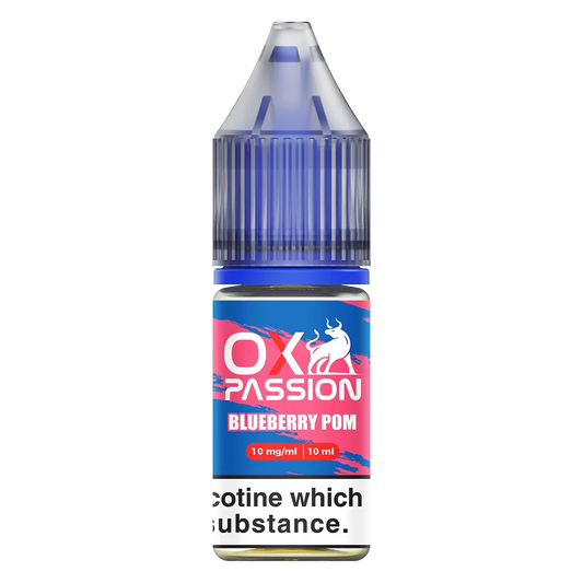 Ox Passion Blueberry Pom Nic Salt E-Liquid by OXVA