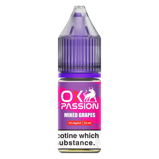 Ox Passion Mixed Grapes Nic Salt E-Liquid by OXVA