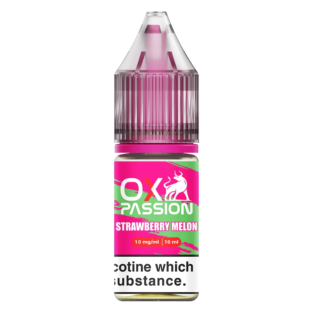 Ox Passion Strawberry Melon Nic Salt E-Liquid by OXVA