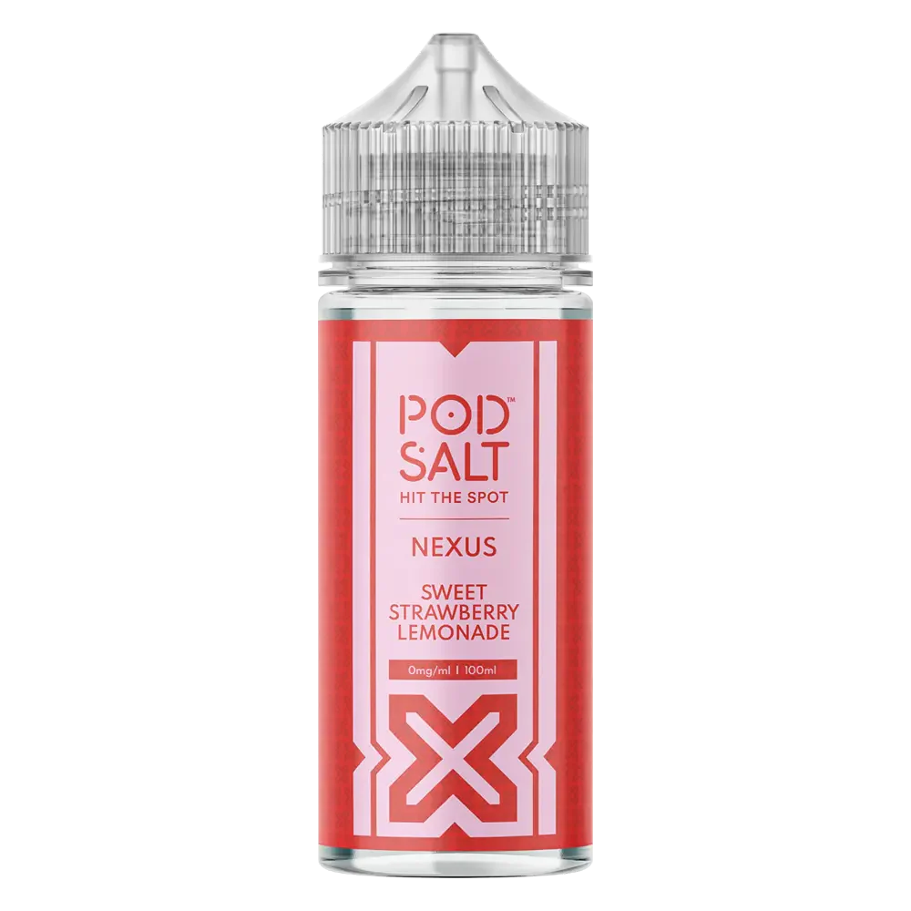 Pod Salt Nexus Sweet Strawberry Lemonade 100ml E-Liquid