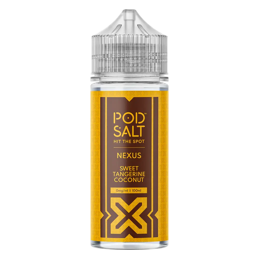 Pod Salt Nexus Sweet Tangerine Coconut 100ml E-Liquid