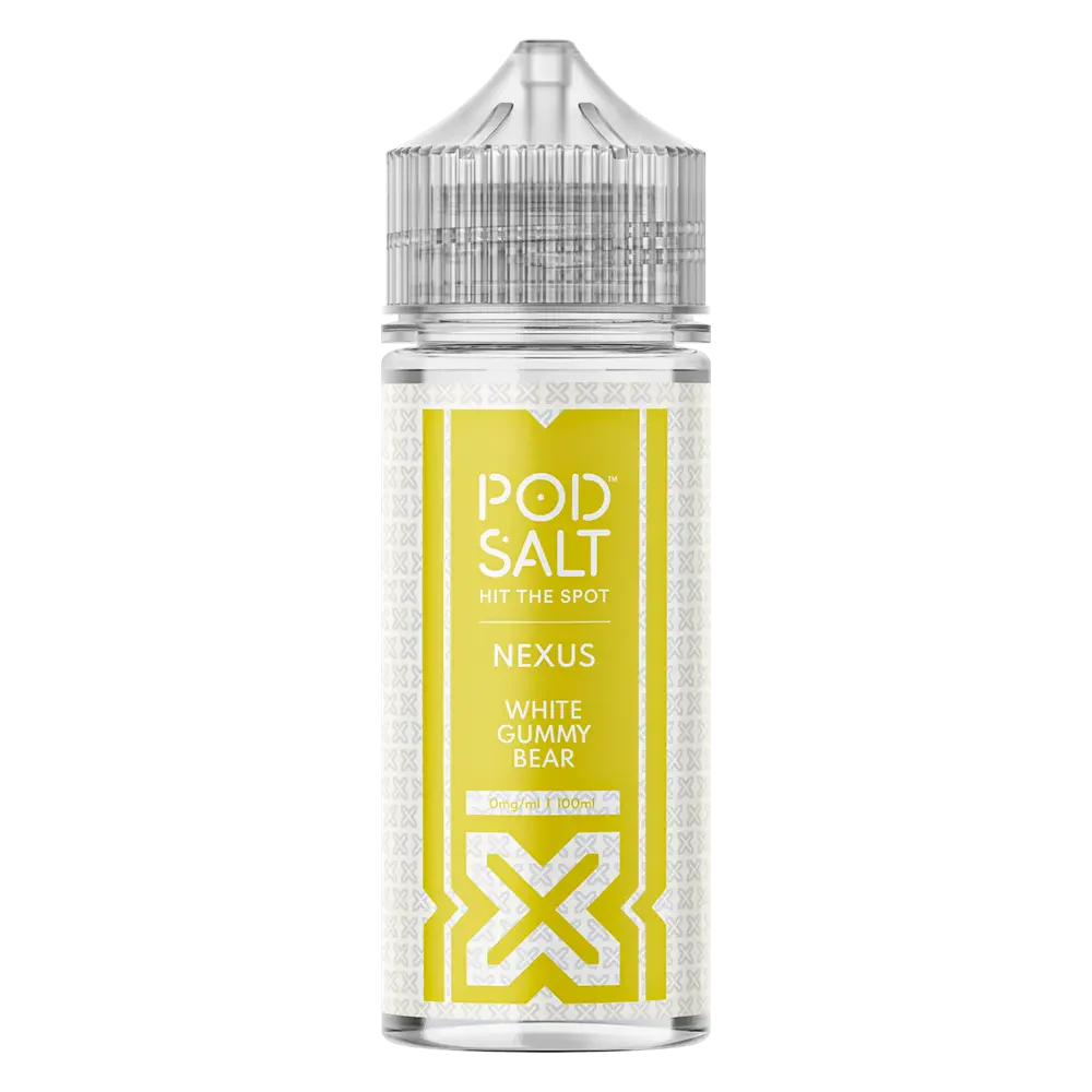 Pod Salt Nexus White Gummy Bear 100ml E-Liquid