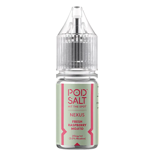 Pod Salt Nexus Fresh Raspberry Mojito Nic Salt Vape Juice