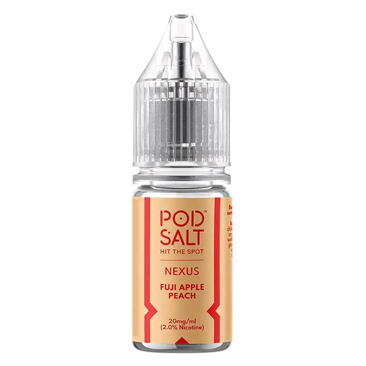 Pod Salt Nexus Fuji Apple Peach Nic Salt Vape Juice