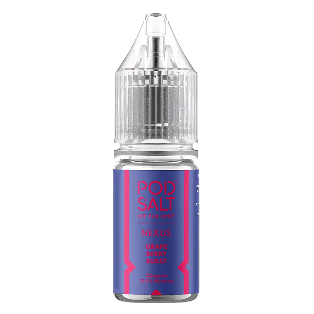 Pod Salt Nexus Grape Berry Burst Nic Salt Vape Juice