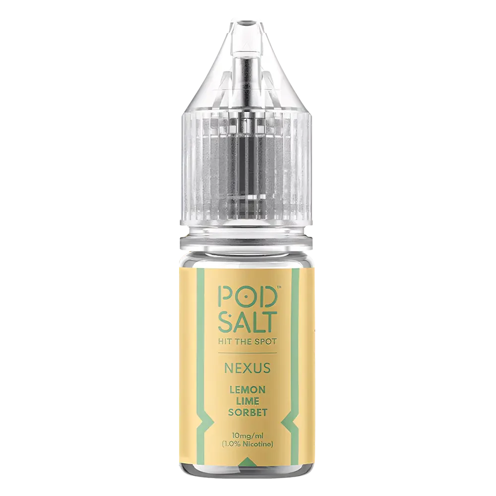 Pod Salt Nexus Lemon Lime Sorbet Nic Salt Vape Juice