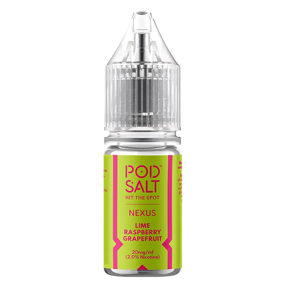 Lime Raspberry Grapefruit Nic Salt E-Liquid by Pod Salt Nexus