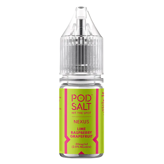 Lime Raspberry Grapefruit Nic Salt E-Liquid by Pod Salt Nexus