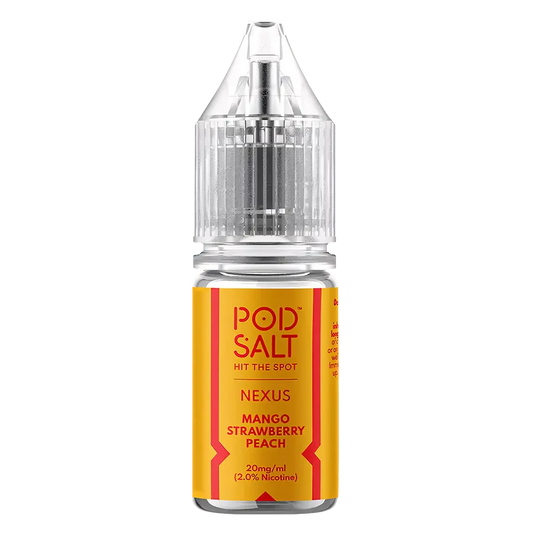 Pod Salt Nexus Mango Strawberry Peach Nic Salt Vape Juice