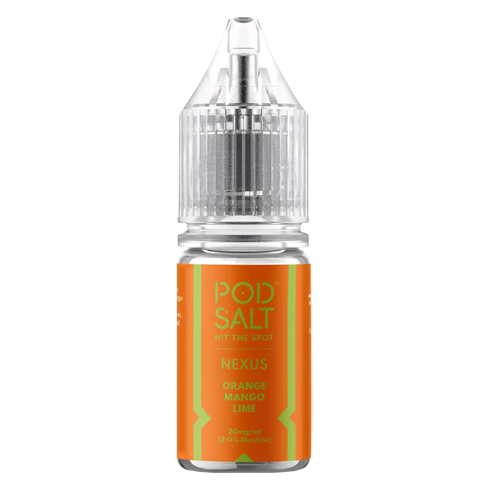 Pod Salt Nexus Orange Mango Lime Nic Salt Vape Juice