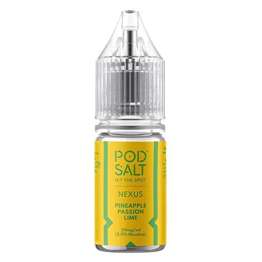 Pineapple Passon Lime Nic Salt E-Liquid by Pod Salt Nexus