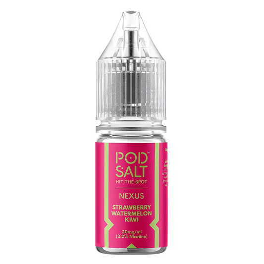Strawberry Watermelon Kiwi Nic Salt E-Liquid by Pod Salt Nexus
