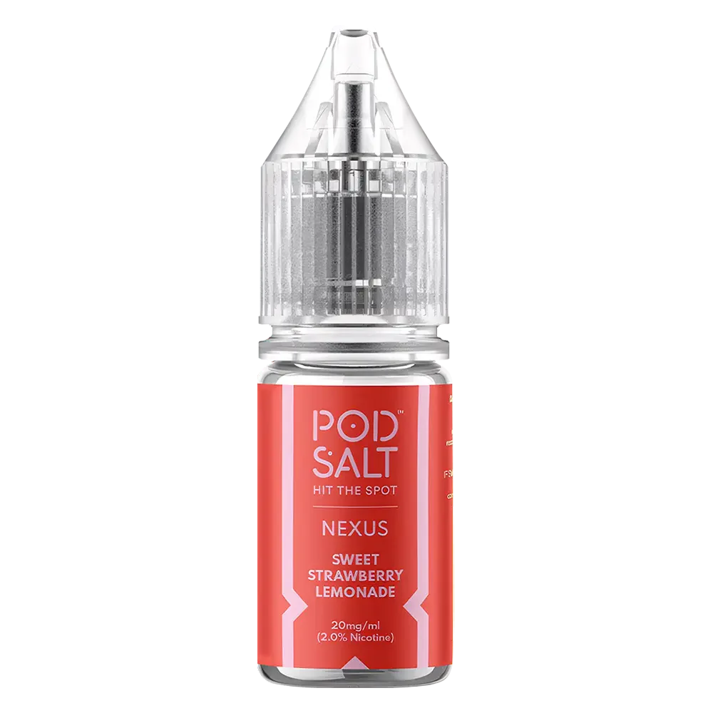 Pod Salt Nexus Sweet Strawberry Lemonade Nic Salt Vape Juice