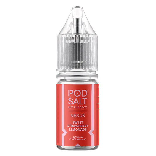 Pod Salt Nexus Sweet Strawberry Lemonade Nic Salt Vape Juice