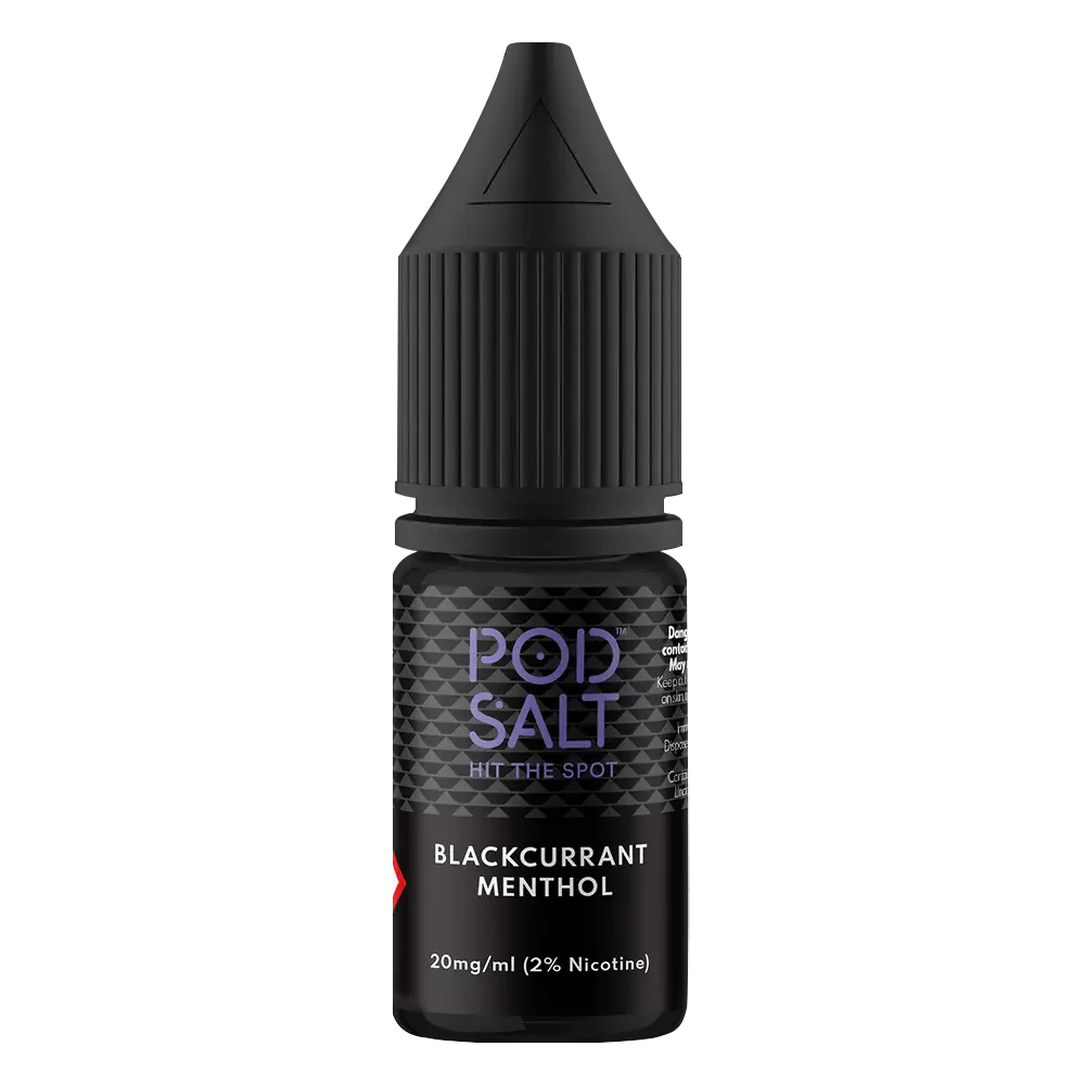 Pod Salt Blackcurrant Menthol Nic Salt Vape Juice