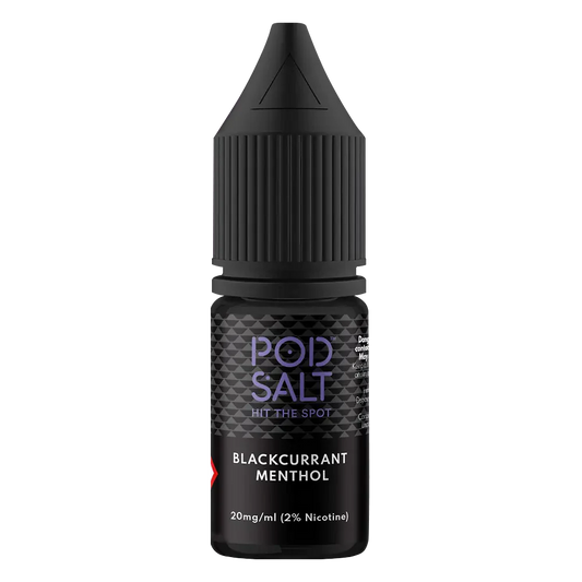 Pod Salt Blackcurrant Menthol Nic Salt Vape Juice