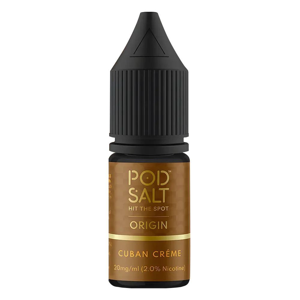 Pod Salt Origin Cuban Creme Nic Salt Vape Juice